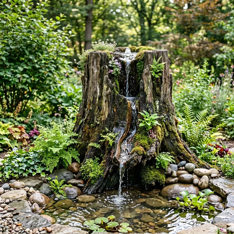 Old Tree Stump Ideas