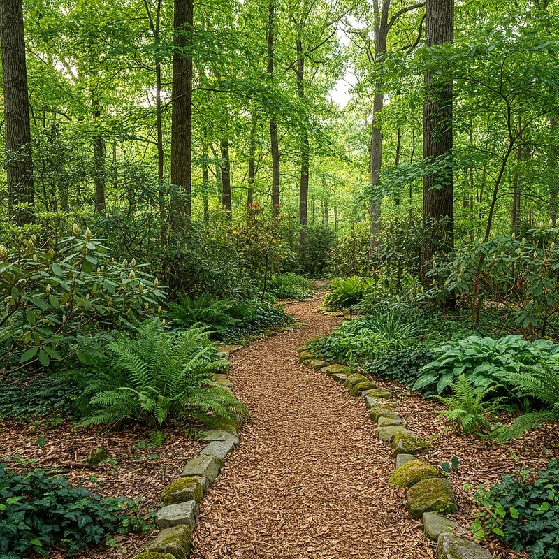 Woodland Garden Path Ideas