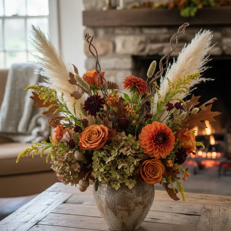 Fall Flower Arrangement Ideas