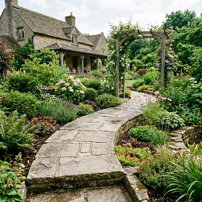 Flagstone Garden Ideas