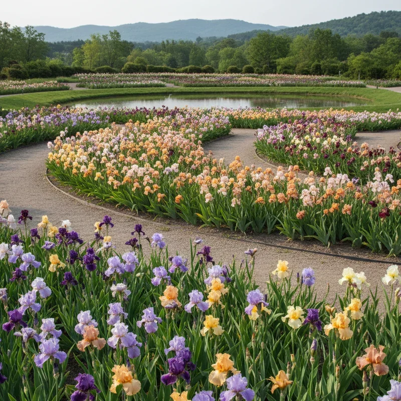 Iris Garden Ideas