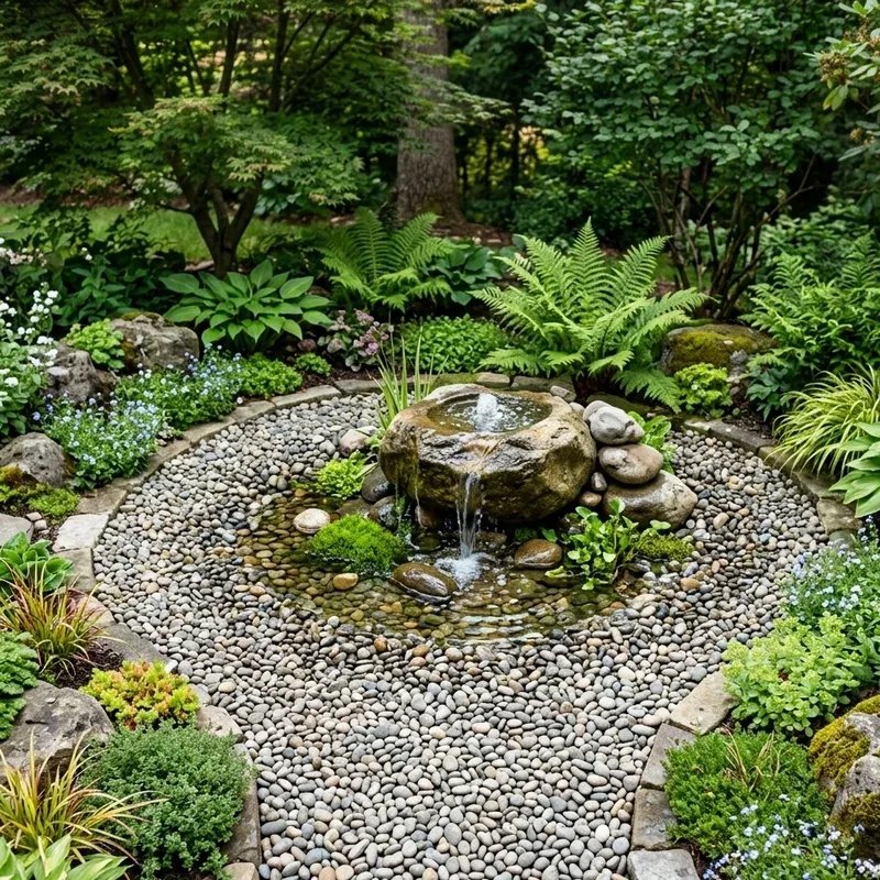 Small Pebble Garden Ideas