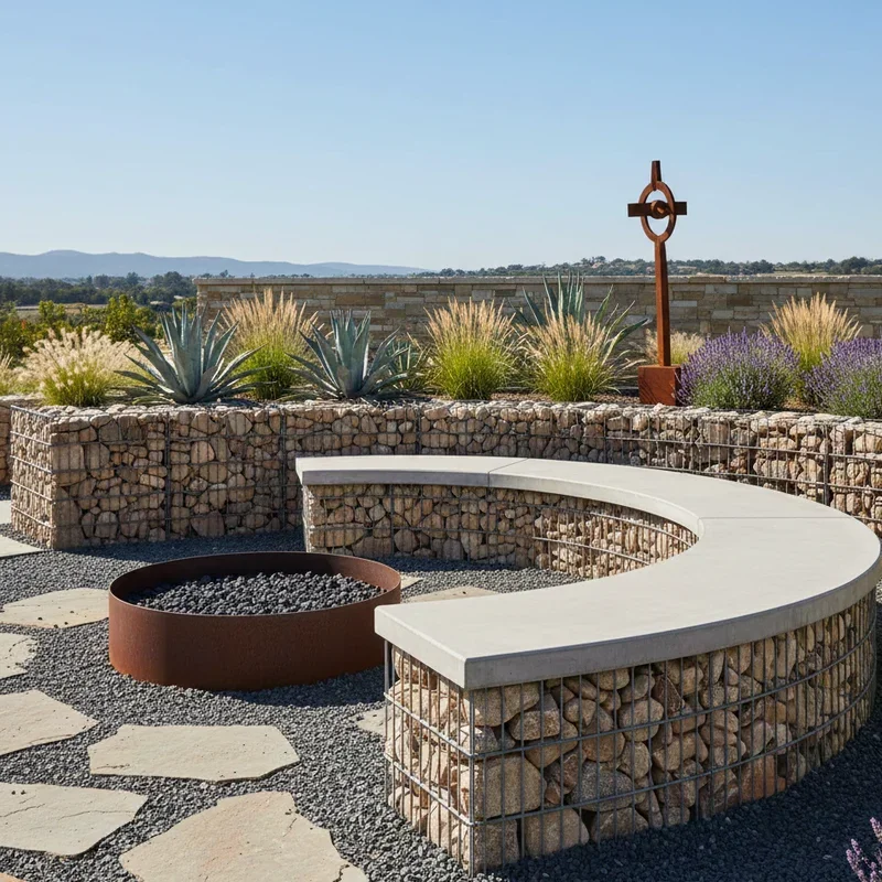 Gabion Garden Ideas