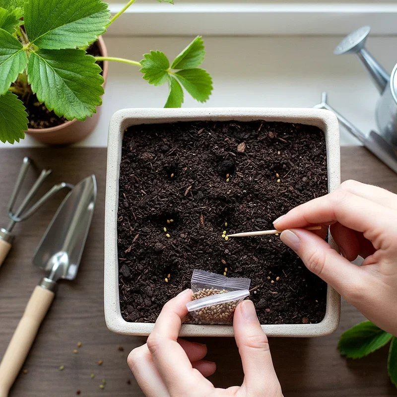 How to Plant Strawberry Seeds