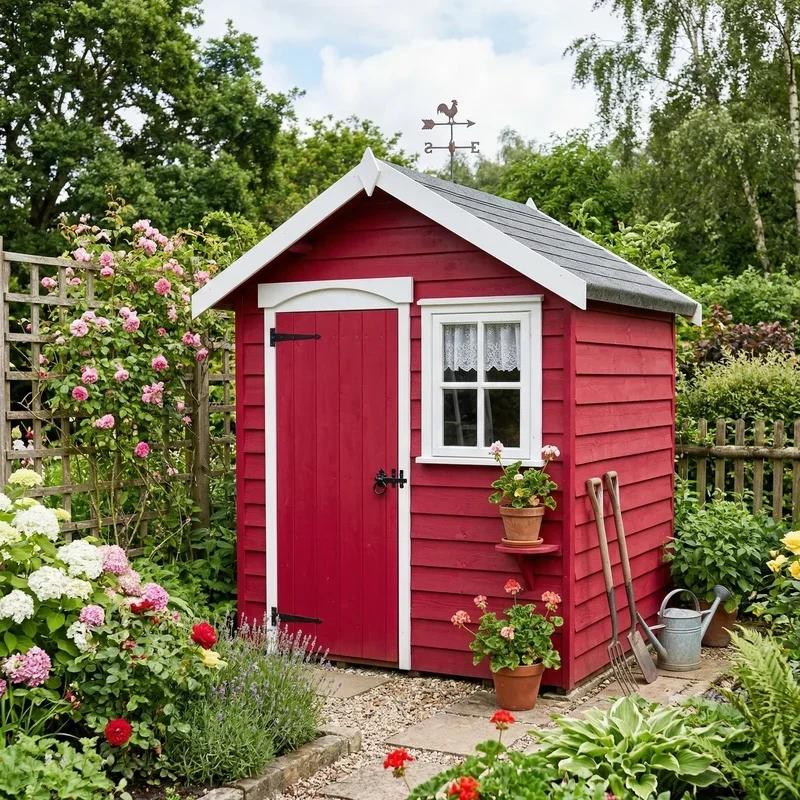 Garden Shed Paint Color Ideas