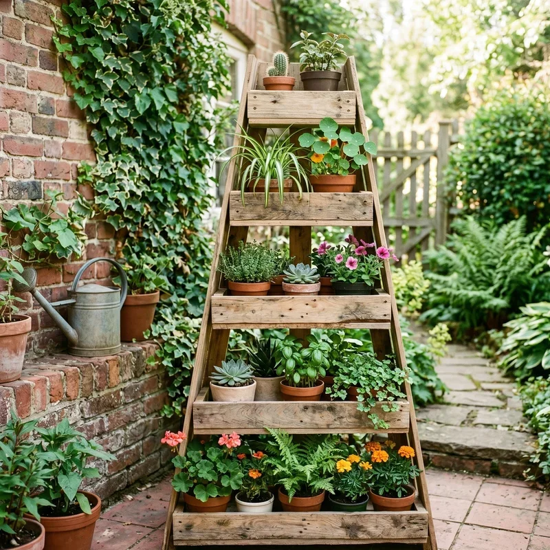 Pallet Plant Stand Ideas