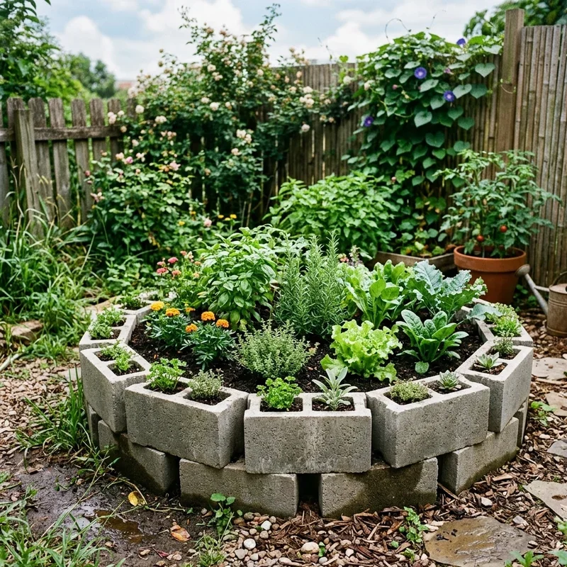 Cinder Block Garden Bed Ideas