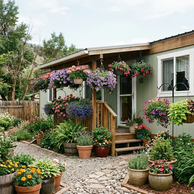 Mobile Home Garden Ideas