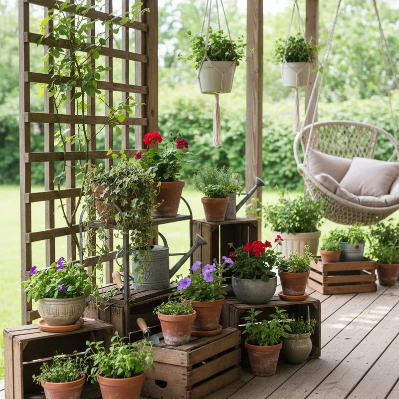 15 Porch Garden Ideas to Add Charm and Curb Appeal