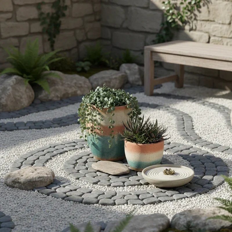 Small Pebble Garden Ideas