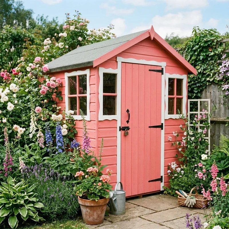 Garden Shed Paint Color Ideas