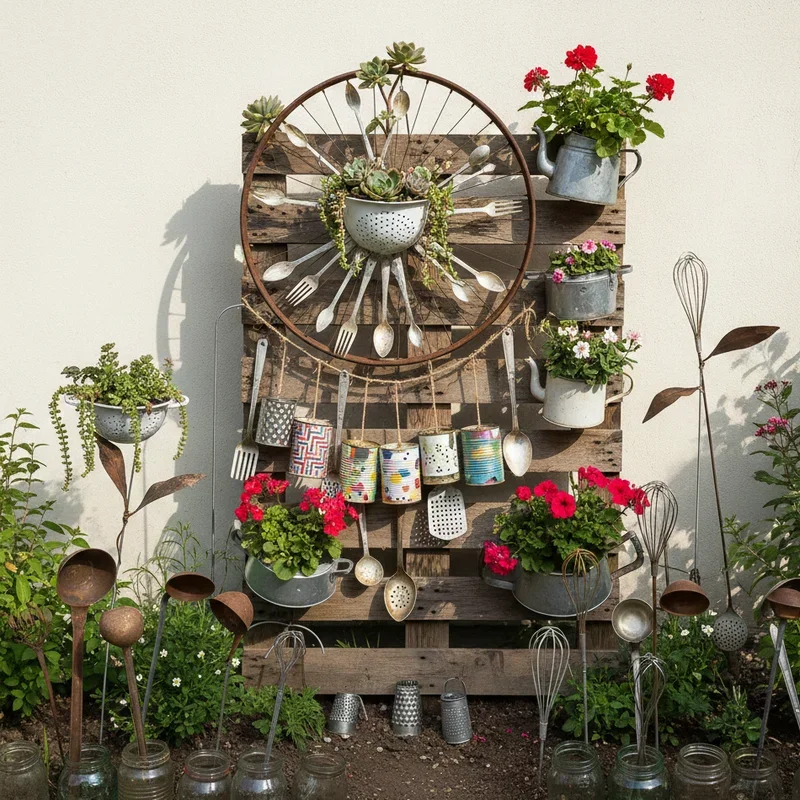 Junk Upcycled Garden Ideas