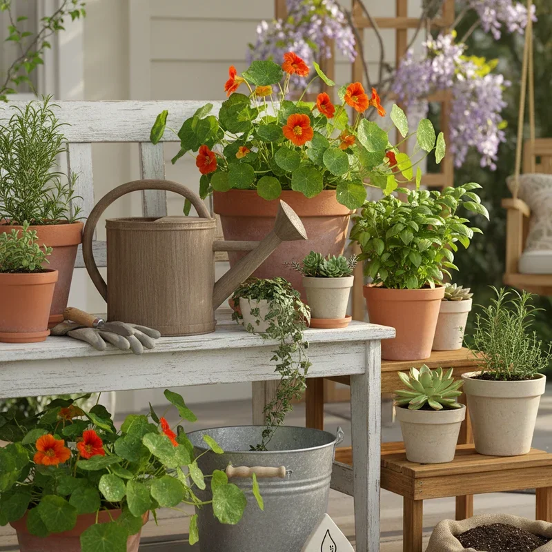 Porch Garden Ideas