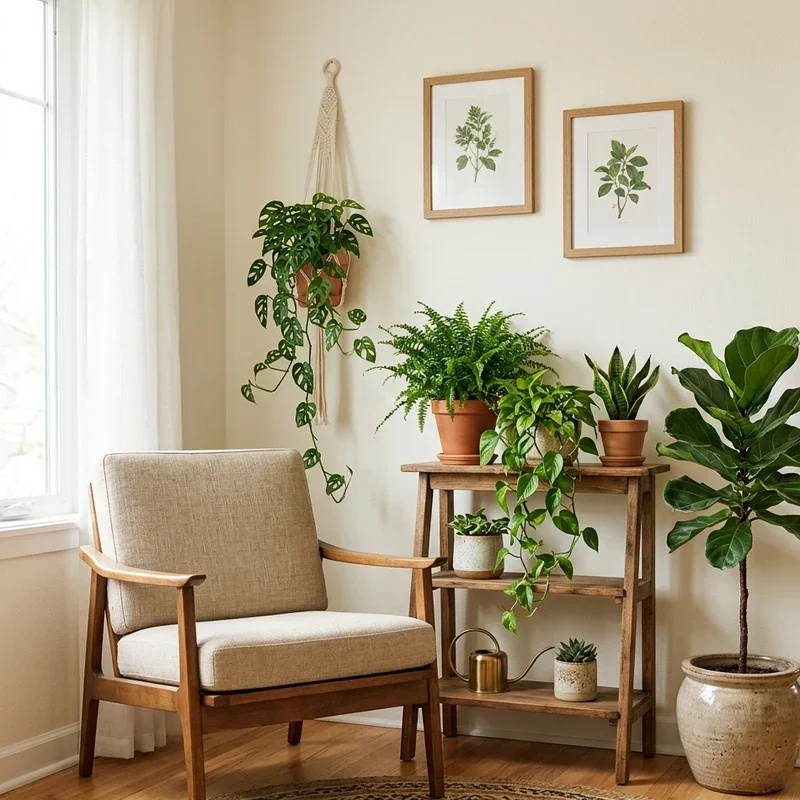 15 Living Room Plant Corner Ideas to Refresh Your Space