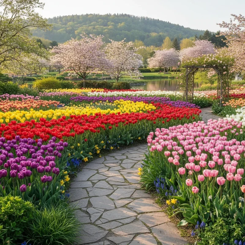 15 Tulip Garden Ideas That Bloom With Beauty