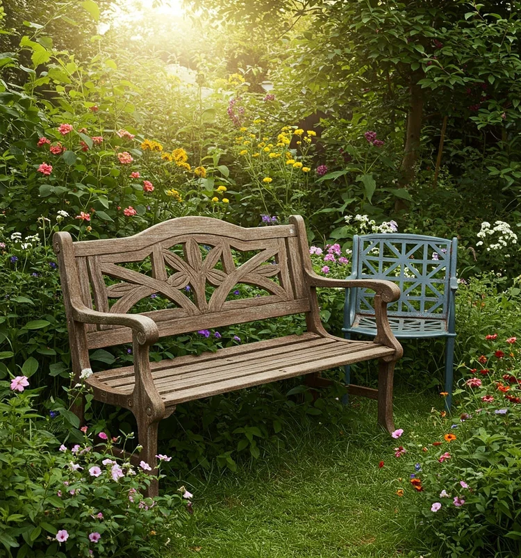 15 Garden Bench Ideas for a Cozy Outdoor Space