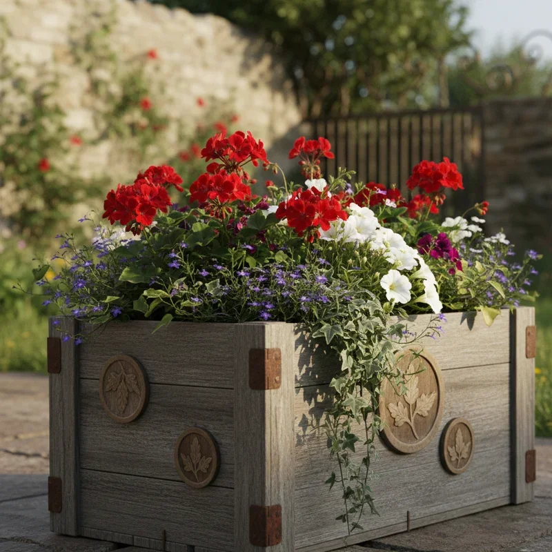 Wooden Flower Box Ideas