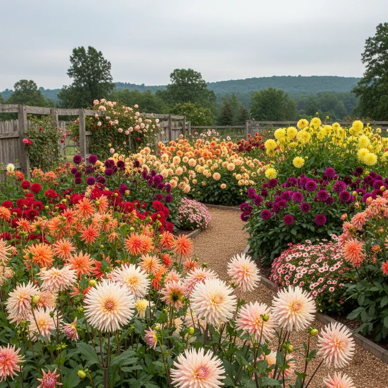 15 Dahlia Garden Ideas to Brighten Up Your Yard