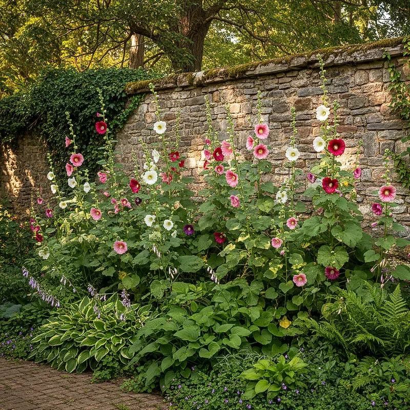 Hollyhock Garden Ideas