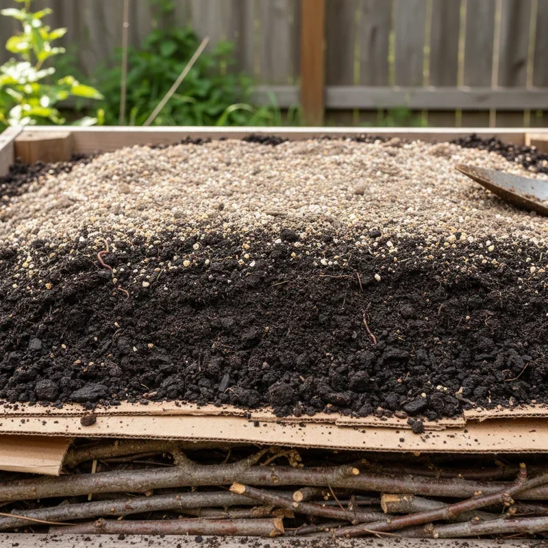 Garden Bed Filler Ideas