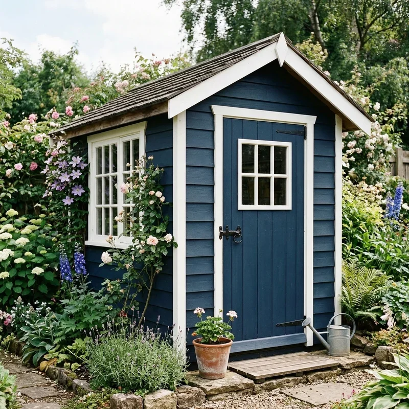 Garden Shed Paint Color Ideas