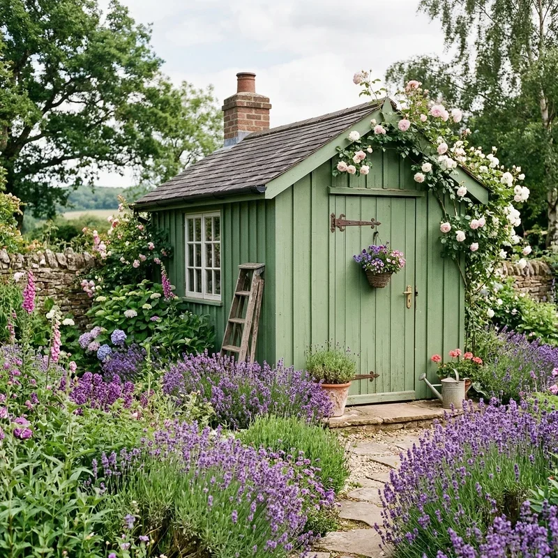 Garden Shed Paint Color Ideas