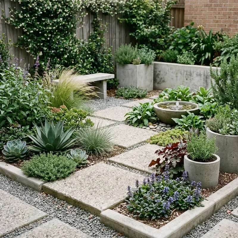 Concrete Garden Ideas