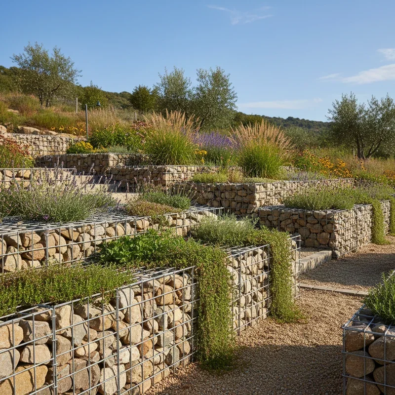Gabion Garden Ideas