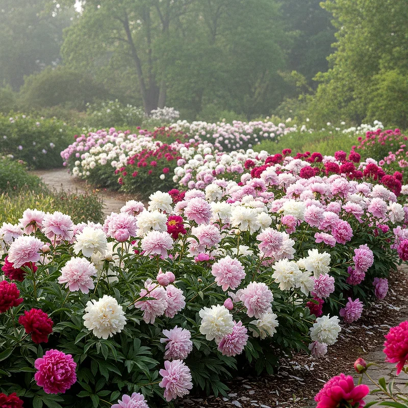 Peony Garden Design Ideas