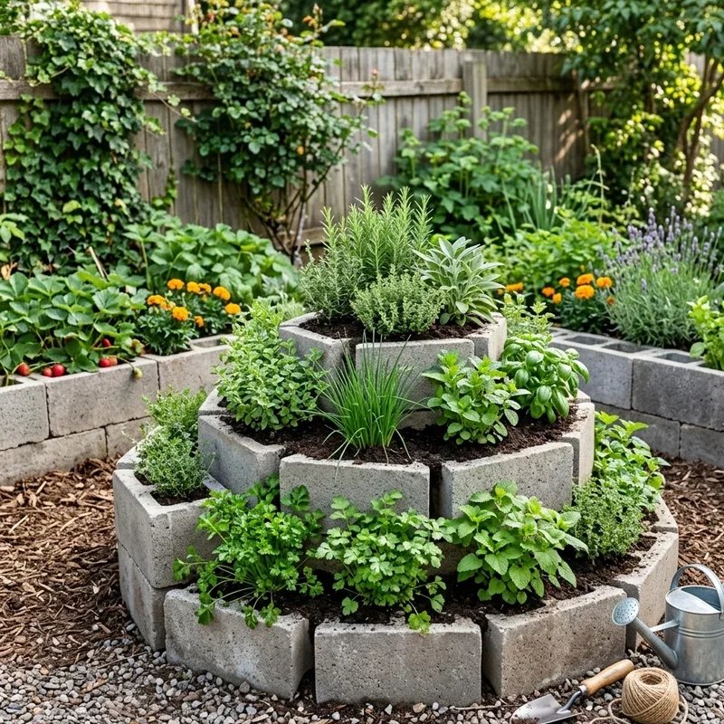 Cinder Block Garden Bed Ideas