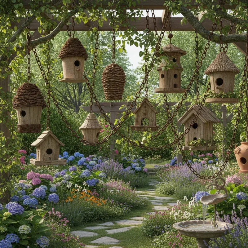 Birdhouse Garden Ideas