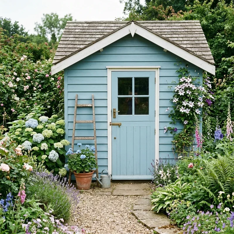 Garden Shed Paint Color Ideas