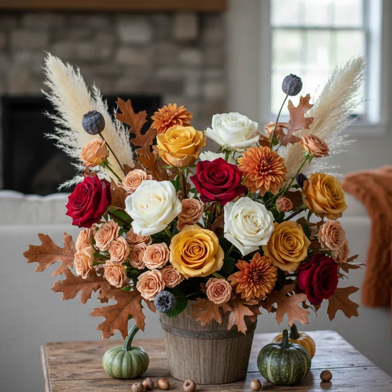 Fall Flower Arrangement Ideas