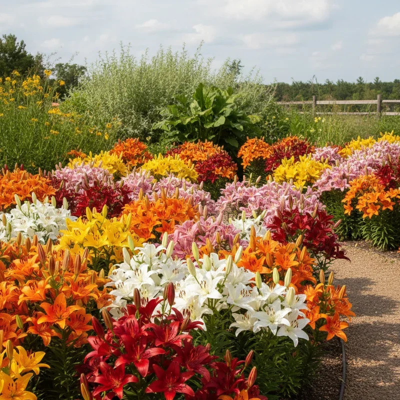 Asiatic Lily Garden Ideas