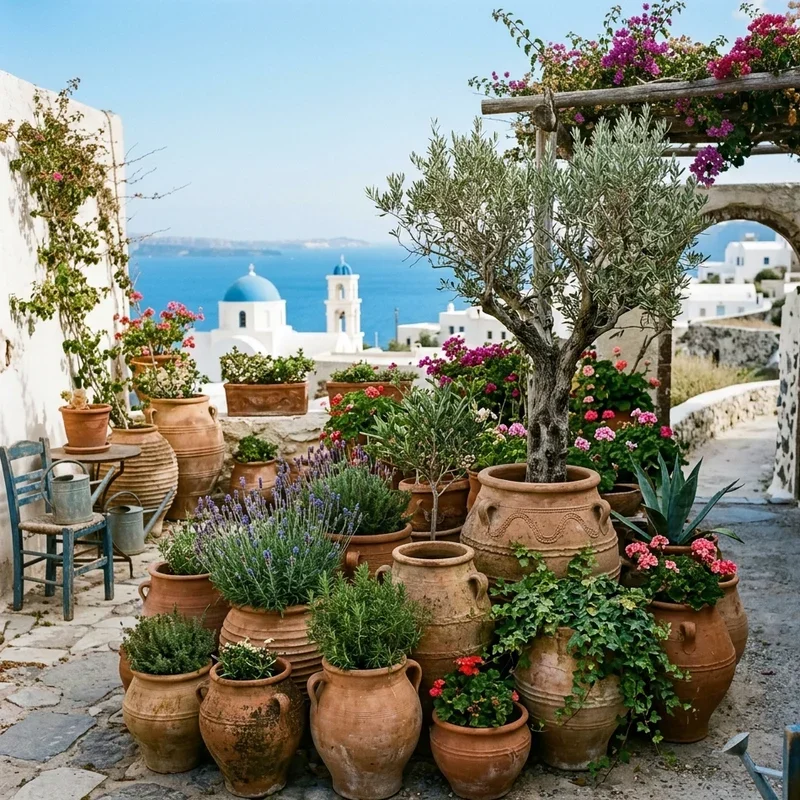 Greek Garden Ideas