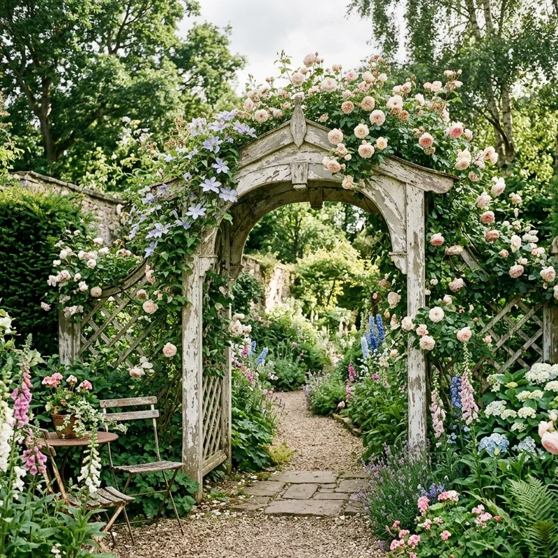 Romantic Shabby Chic Garden Ideas