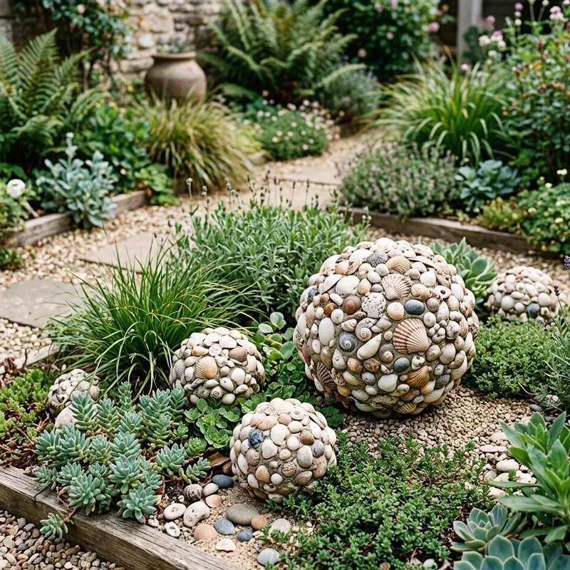 Seashell Garden Ideas