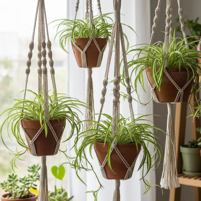 Spider Plant Pot Ideas