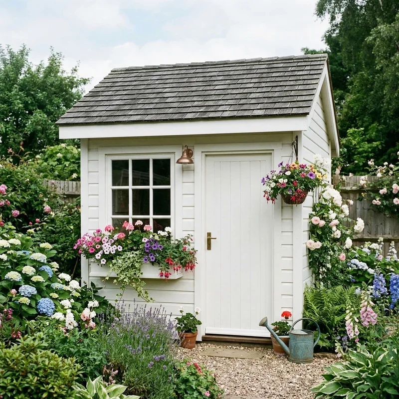 Garden Shed Paint Color Ideas