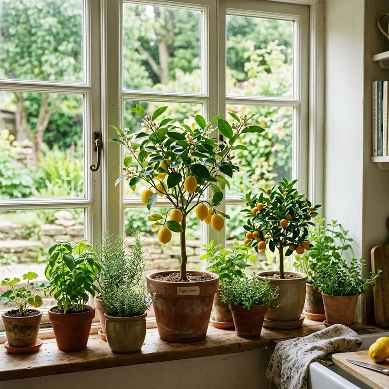 Kitchen Garden Window Ideas