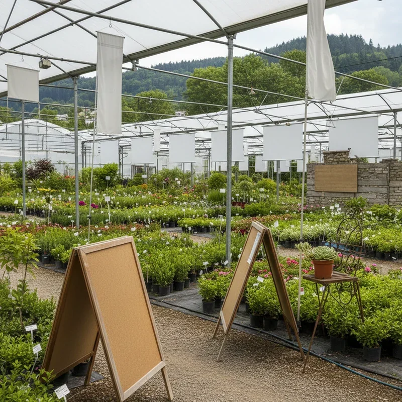 Plant Nursery Advertising Ideas