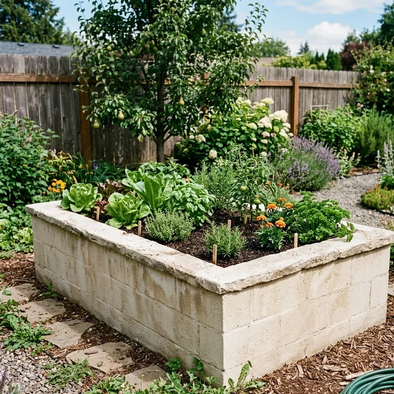 Cinder Block Garden Bed Ideas