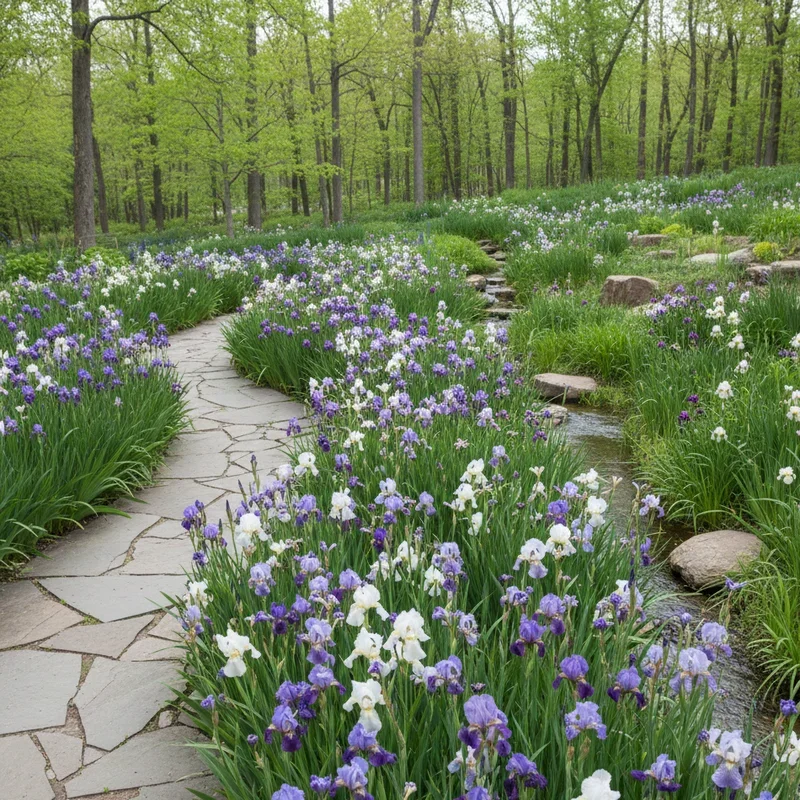 Iris Garden Ideas