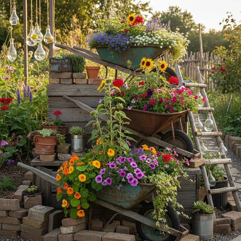 Junk Upcycled Garden Ideas