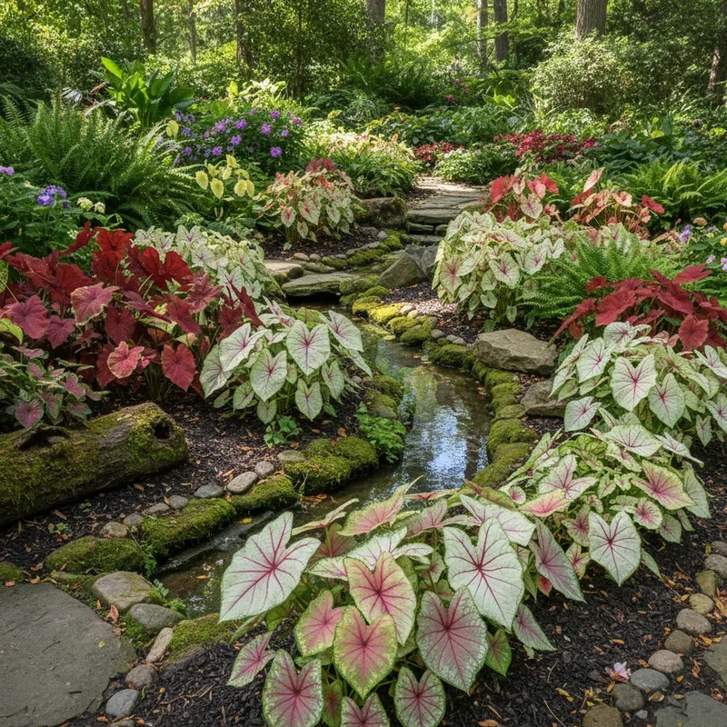 15 Caladium Garden Ideas to Brighten Up Your Landscape