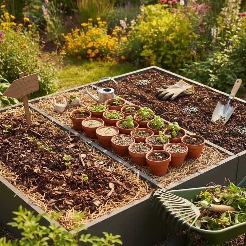 Garden Bed Filler Ideas