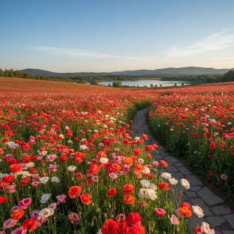 15 Poppy Garden Ideas for Vibrant and Natural Garden Beds
