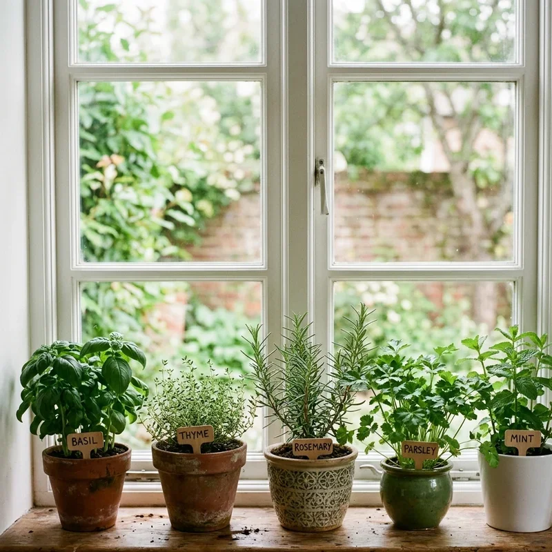 Indoor Window Garden Ideas