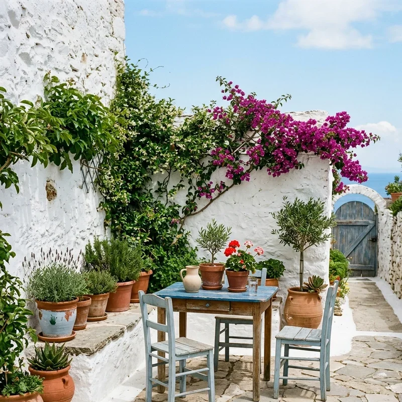 Greek Garden Ideas