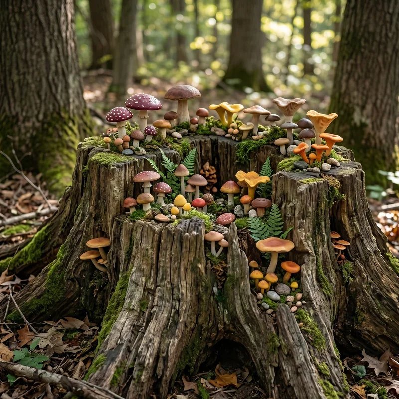 Old Tree Stump Ideas